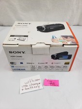 SONY HDR-CX440 Digital HD Video Photo Handheld Camcorder 60x 9.2MP Tested - READ