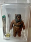 GOLD LABEL! Romba Ewok AFA 85+ Vintage Loose Kenner Star Wars Action Figure POTF