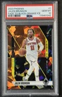 JALEN BRUNSON PSA 10 2023-24 PANINI PHOENIX #1 FADE TO BLACK ORANGE ICE 187/249