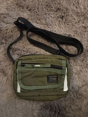 #ad #ad Porter Olive Green Sacoche Bag $125.72