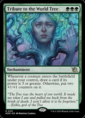 Tribute to the World Tree NM-Mint March of the Machine MTG