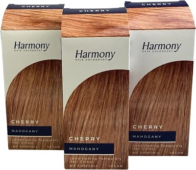 Harmony Conditioning Temporary Hair Colour Cherry 100ml x 3