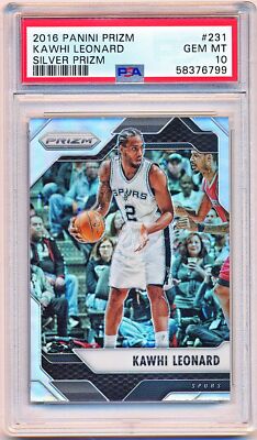 2016-17 select Kawhi Leonard silver