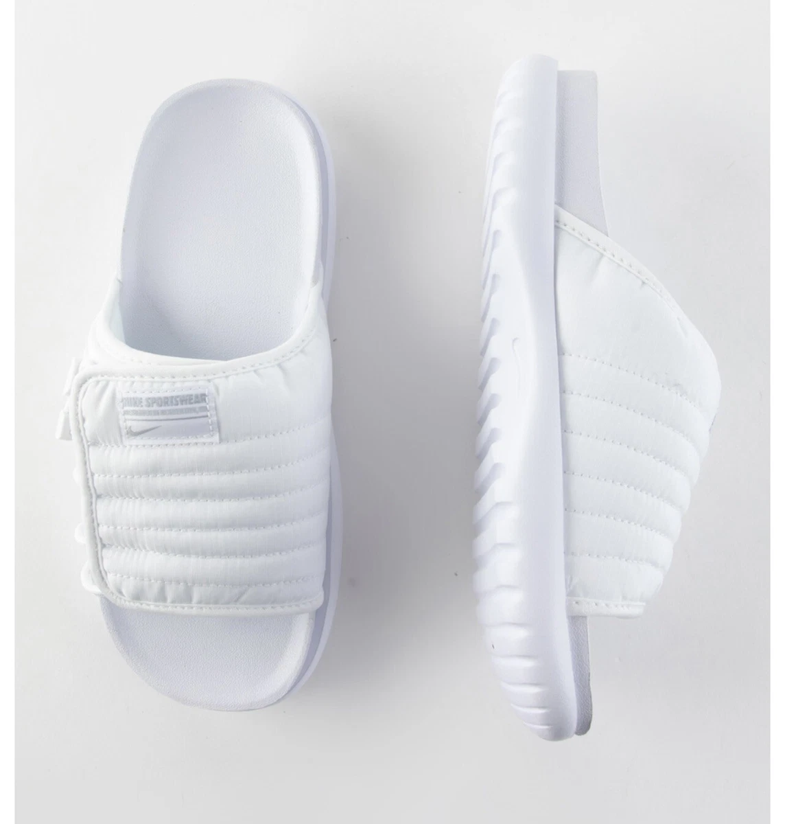 Nike Asuna 2 Slide Sandals Comfort White DH8469 300 SIZE 8