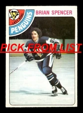 1978-79 O Pee Chee OPC Hockey 7-190 EX/EX-MT Pick From List All PICTURED kk5