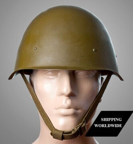 Original Steel Helmet SSh 40 WWII Russian Military Soviet Army