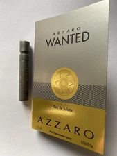 AZZARO WANTED Eau De Toilette EDT Spray 1.2ml/0.04 fl oz