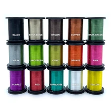SEMPERFLI NANO SILK 30D - 18/0 GSP Fly Tying Thread - 15 Colors Available NEW!