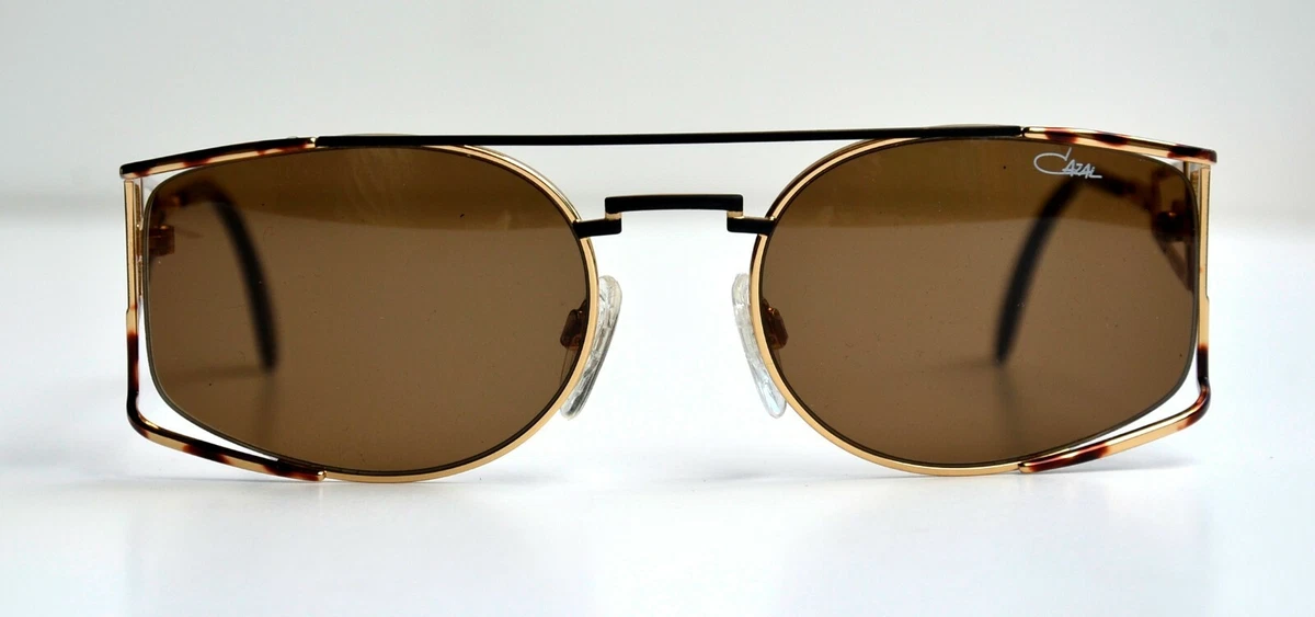 Cazal Vintage Sunglasses - NOS-Model 967- Col.472- Gold & Brown