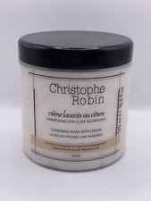 Christophe Robin - Ultra Nourishing Low Shampoo - Cleansing Mask w/ Lemon - 16.6