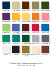 10oz COLORED COTTON CANVAS DUCK 58" wide 100 Cotton - By the Yard