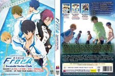 ANIME DVD ENGLISH DUB Free Iwatobi Swim Club Season 1-3 1-37End 6 Movie OVA SP 