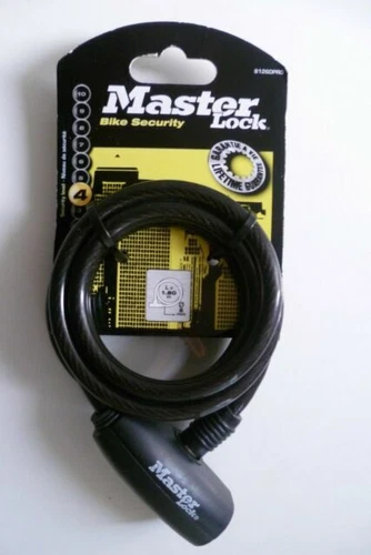 Master Lock Cable Lock Steel Bike Security & Locks
