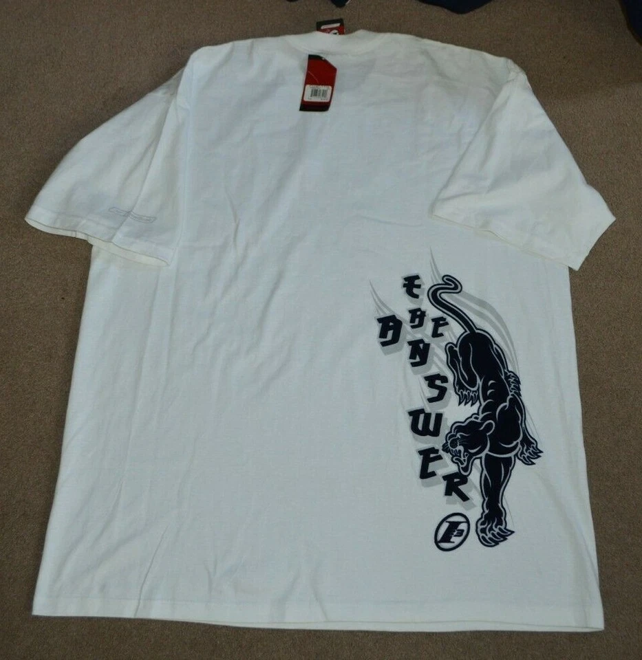 Camisa Reebok XL The Answer 2001 Edición Limitada I3 Allen Iverson Nueva con Etiquetas De Colección Foto 3 de 4