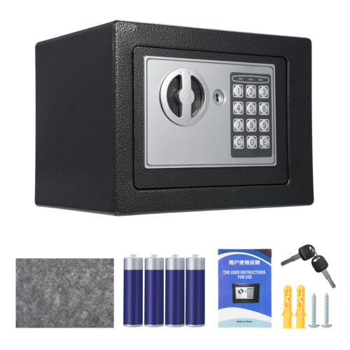 Bisofice Home Safes Fireproof Waterproof Box with Keypad and 2pcs Spare P0Y0 - Picture 2 of 12