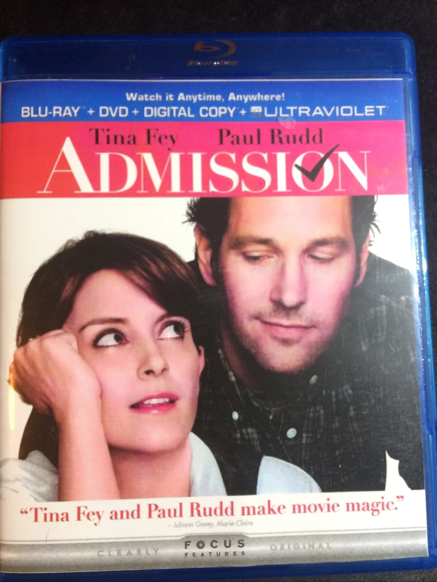 Admission (Blu-ray only, 2013, No DVD or Digital Copy/ UltraViolet).  25192165283 | eBay