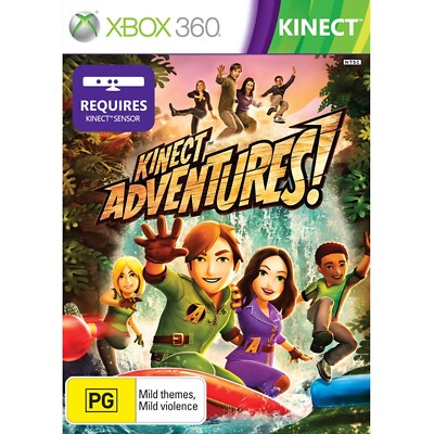 Kinect Adventures! (Xbox 360 Game, 2010) PAL Region 4 (Requires Kinect Sensor)