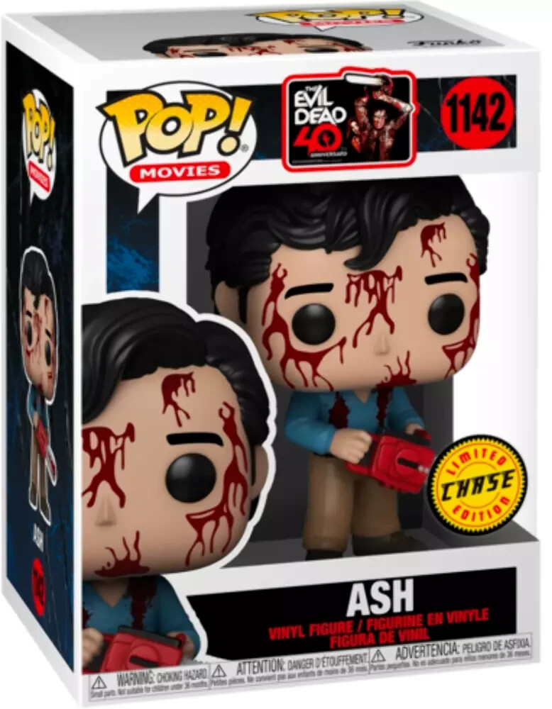 Funko Pop! Vinyl: Evil Dead Ash (Chase) (Bloody) #1142