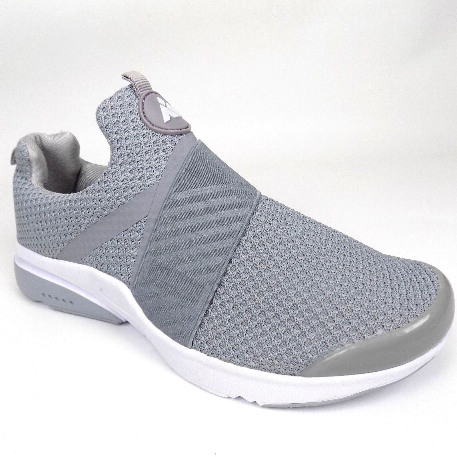 NEW BALANCE NUOVO! Ai Slip On Comfort Walk Sneaker Scarpe Casual Donna Taglia 9.0 Grigio Maglia