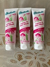 3 Batiste Leave-In Hair Mask 4.3 oz Repair Protects Damaged Hair Nourish Seal