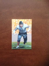 William Roy Lyman Bears unsigned Goal Line Art Card with slight corner wear
