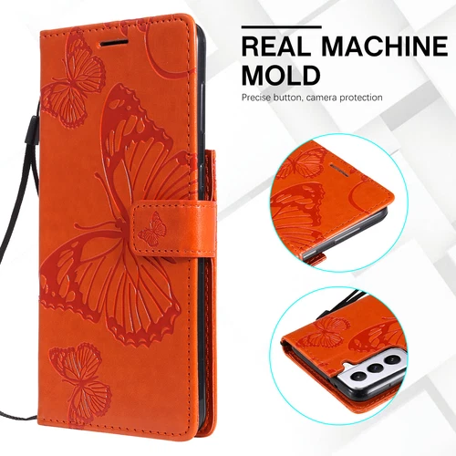 Butterfly Leather Card Wallet Case For Samsung S25 S24 S23 S22 S21 Ultra Plus - Foto 44 di 72