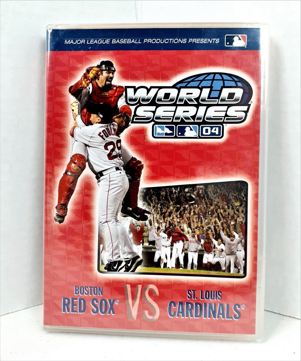 Boston Red Sox 2004 World Series DVD St. Louis Cardinals Baseball