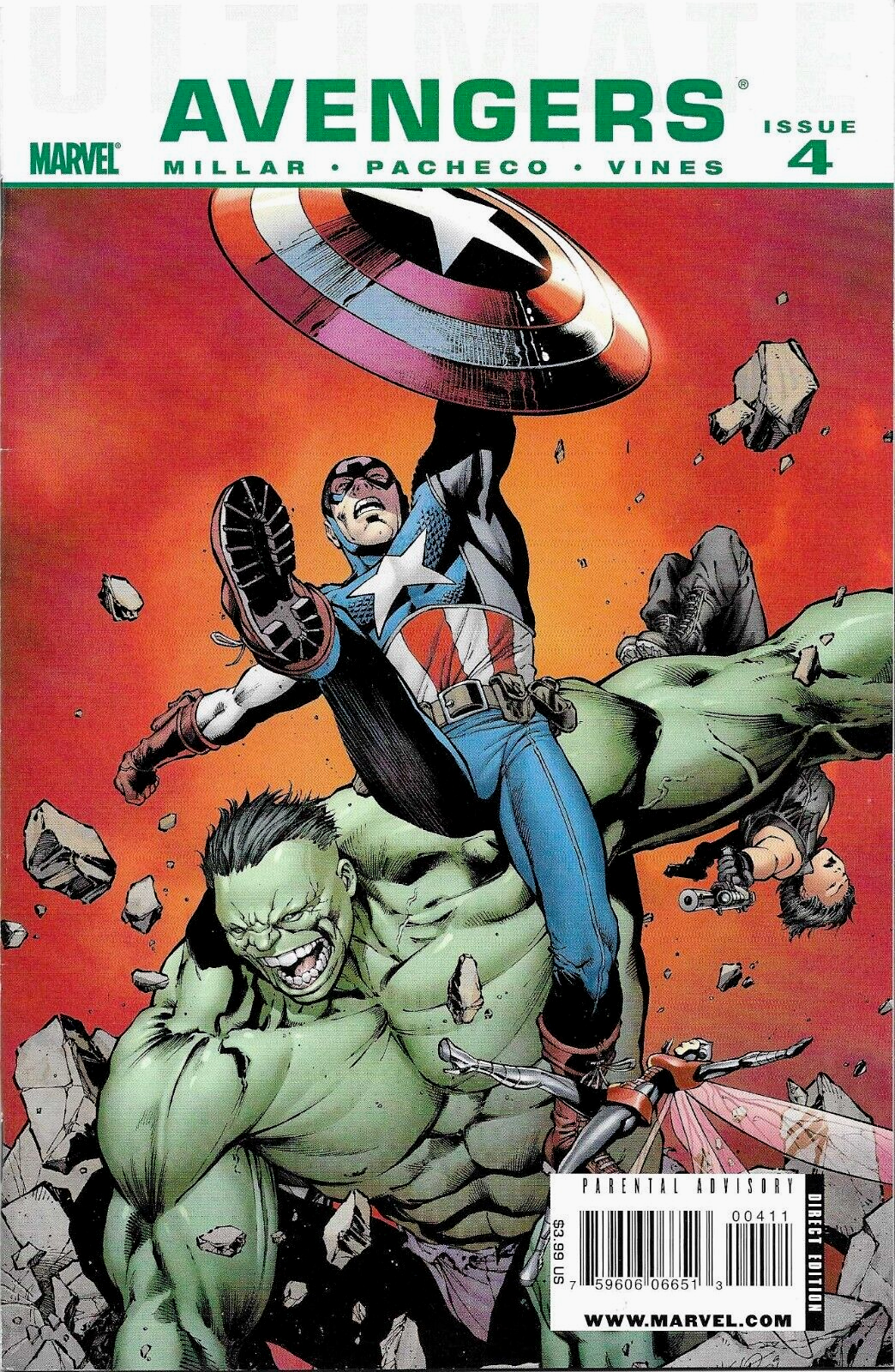 ULTIMATE AVENGERS #4 (OF 6)  MARVEL COMICS  JAN 2010  NM  1ST PRINT