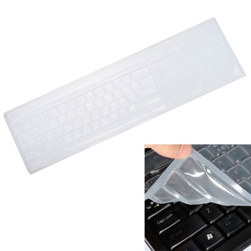 1x Universal Silicone Desktop Computer Keyboard Cover Skin Guard