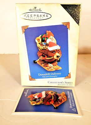2004* ''Downhill Delivery'' Nick & Christopher, KOC Award #1 Hallmark ornament