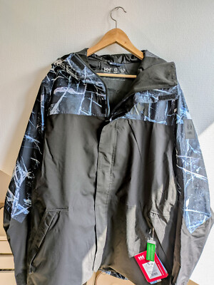 Premium Helly Hansen Hardshell Skijacke xl ULLR D Shell blau