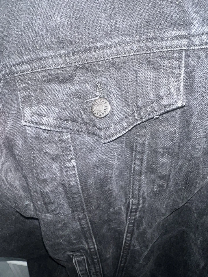 Chaleco de Colección Tyca Asociación de Maquinistas y Trabajadores Aeroespaciales Negro Denim Plus 6X Foto 2 de 4