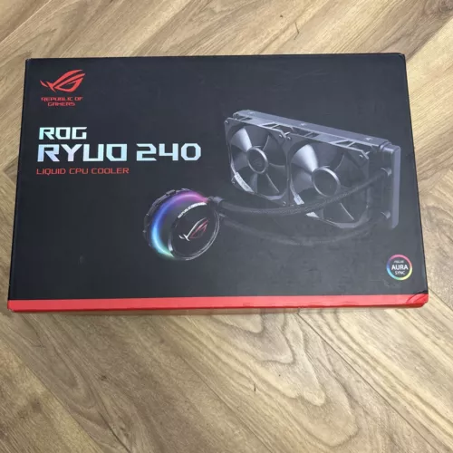 Asus ROG Ryuo 240, AIO Liquid Cpu Cooler, 2 x 12cm FAN - P/N: 90RC0040-M0UAY0