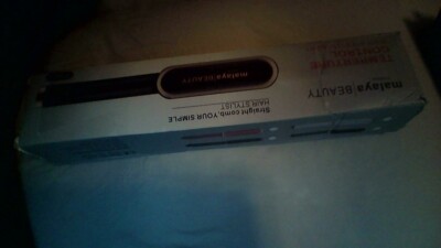 Straight Comb Hair Straightener Multi Temperature Control Hot Pink Model FH909