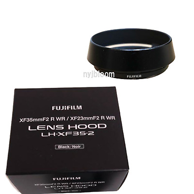 New FUJIFILM LH-XF35-2 BLACK Lens Hood for XF23mmF2 R WR/XF35mmF2 R  WR/XC35mmF2 | eBay