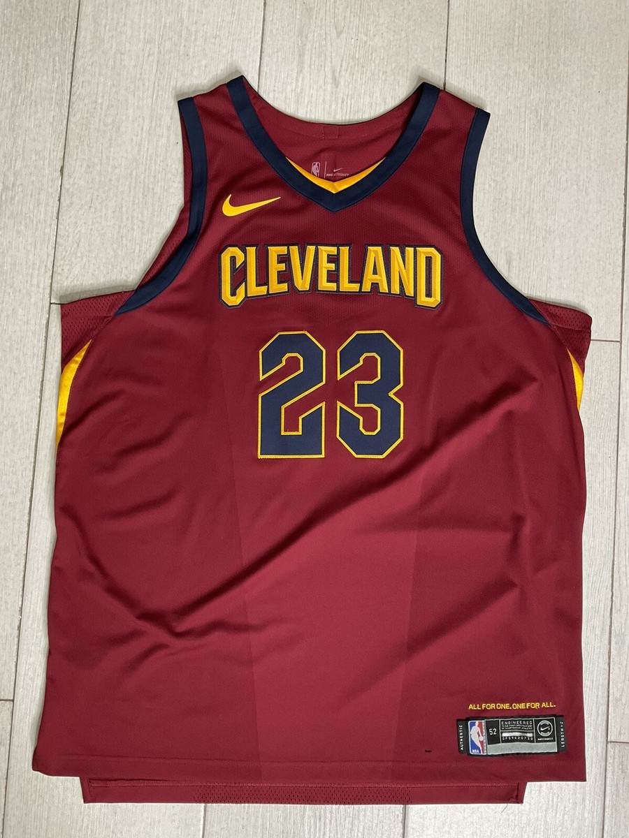 100% Authentic Lebron James Nike Cleveland Cavaliers Icon Jersey