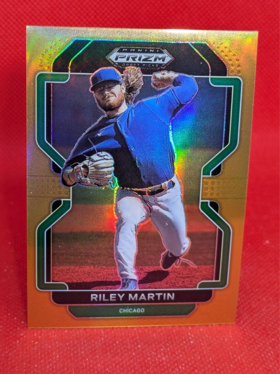 2022 Panini Prizm Draft Picks - Riley Martin #PDP216 Neon Orange