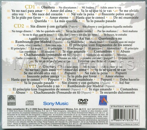 Juan Gabriel Lo Mejor En Bellas Artes 40 Aniversario Mexican Edition 2CD+DVD - Afbeelding 2 van 2