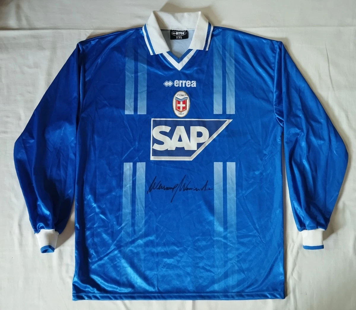 Maillot Domicile Cesena Calcio 2023-2024 Errea Stefano - Taille L Neuve Avec Défauts