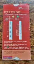 Weight Watchers Points Finder, Slide Calculator, 1,2,3 Success, 1999, USED