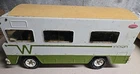 Vintage 1970's Tonka Winnebago Indian RV Camper Metal Truck White Green