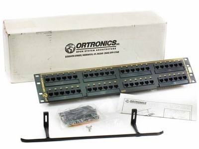 Ortronics 48-port Patch Panel Cat5e with Wire Management OR-851044973