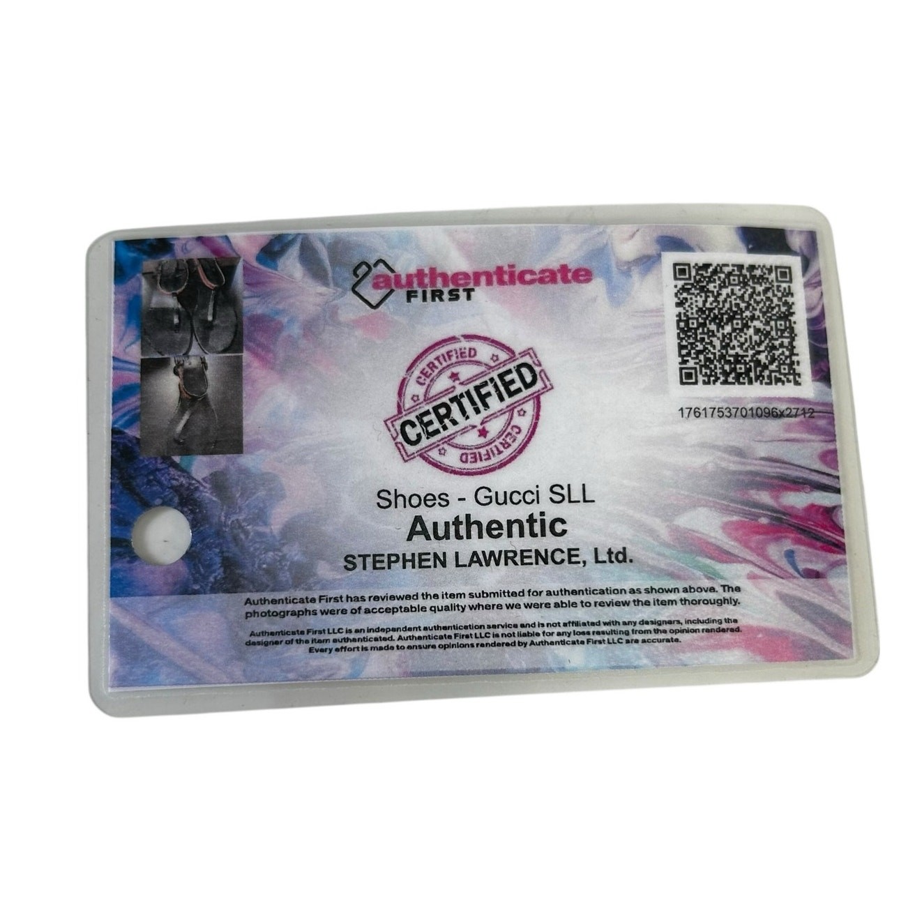 Gucci Black Leather Web T-Strap Slingback Wedge Sandal Womens 37.5 / US 7.5 thumbnail 9