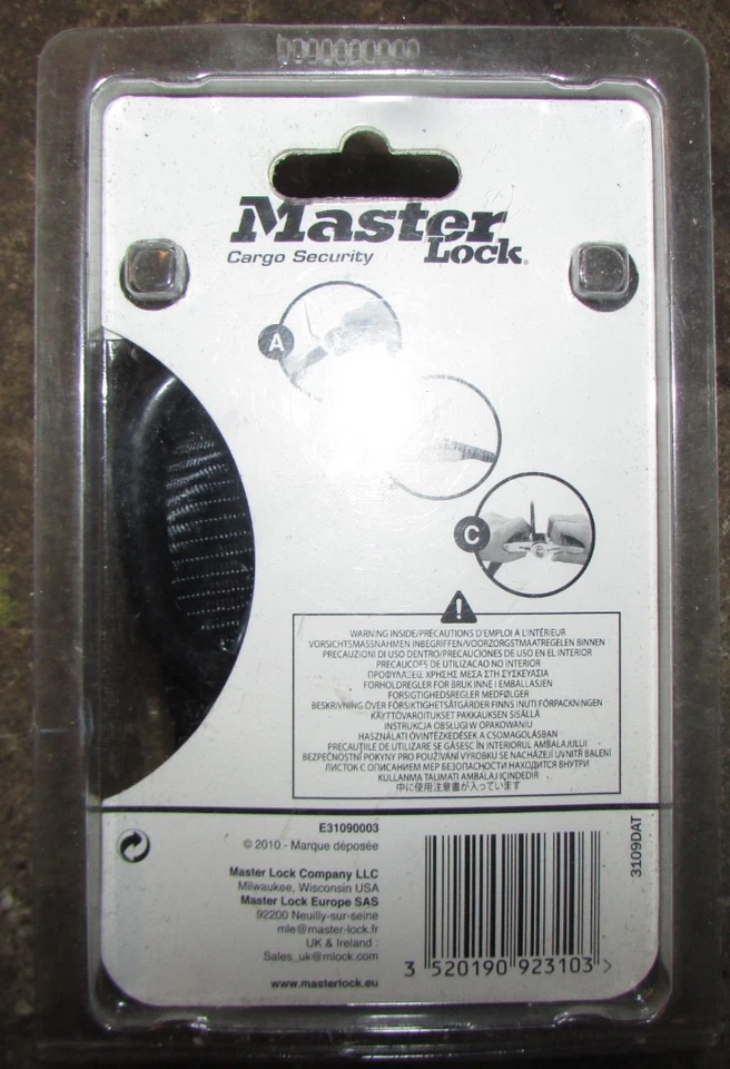 Correa de amarre de trinquete de bloqueo GS MASTER 5M X 25mm máximo 400KG - Nuevo stock antiguo - Imagen 2 de 2