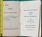1947 New York Central Railroad Air Brake Train Air Signal Locomotive Rule Book — photo 4