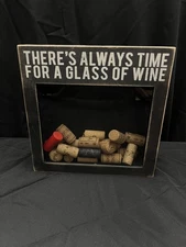 Wine Cork Holder - Shadow Box Wall Hanging