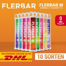 Flerbar M Nikotinfrei E-Zigarette Fler bar E-Shisha - Alle Sorten