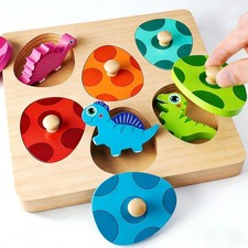 Montessori Toys for 1 Year Old Boys Girls Gifts: Wooden Shape Sorter  Color ...