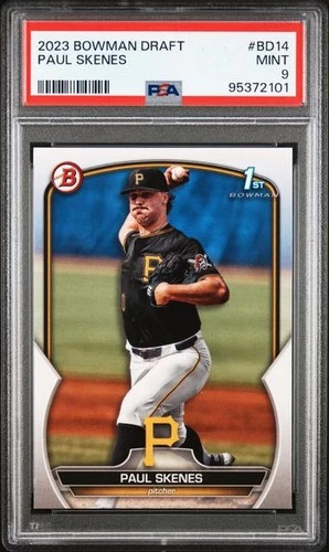 Paul Skenes - 2023 Bowman Draft - #BD-14 - PSA 9 MINT