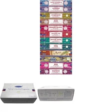 12 Piece Incense Set Nag Champa Lavender Arabian Musk Egytian Jasmine}'} {